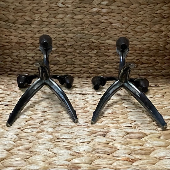 Vintage Oneida Atomic Silverplate Candelabra Heirloom Mid Century Modern‎ 1950’s - Picture 3 of 7